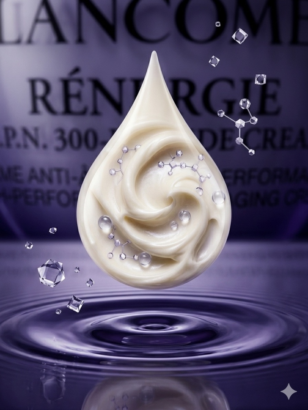 Lancôme Rénergie H.P.N. 300-Peptide Cream SPF 25 Day Moisturizer 75ml 2.5oz - Picture 7 of 9